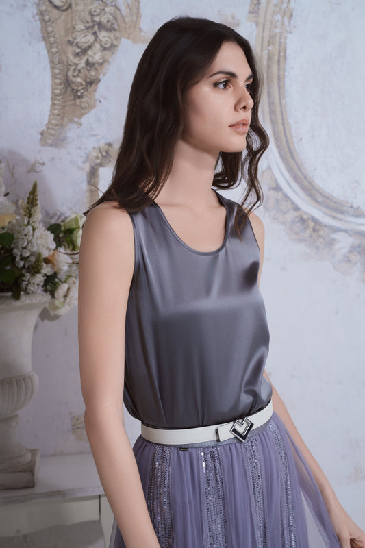 Maglia in seta doppia
