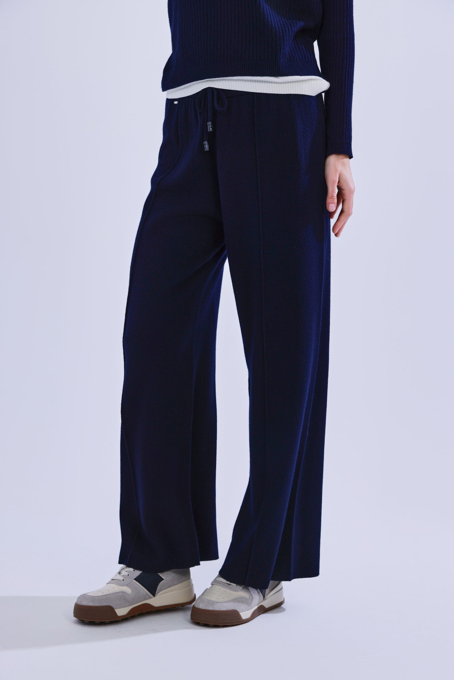 Pantalone - Completo pantalone e maglia finto doppio in lana