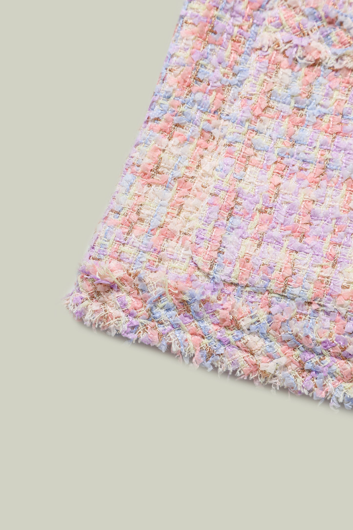 Giacca in tweed rosa
