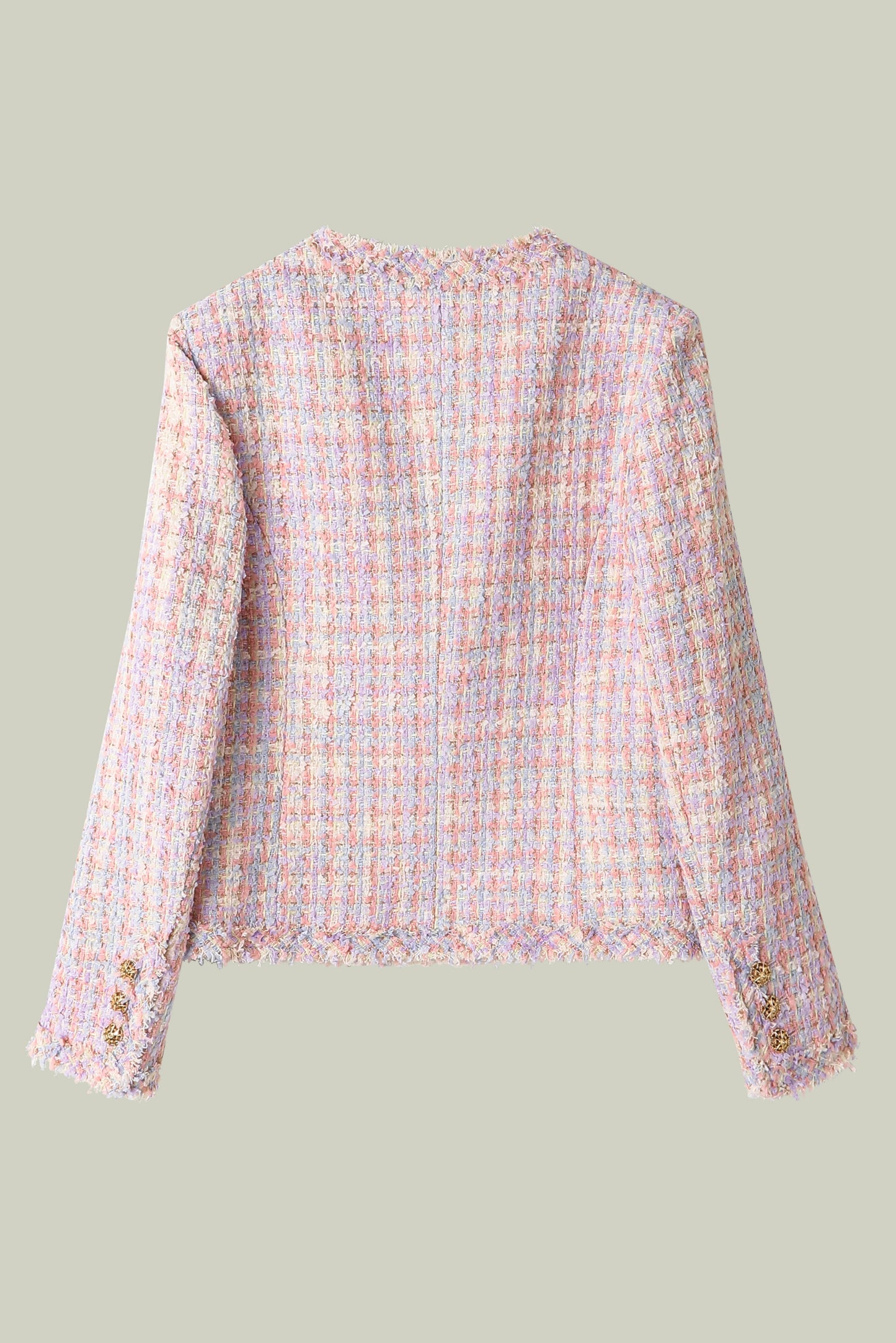 Giacca in tweed rosa