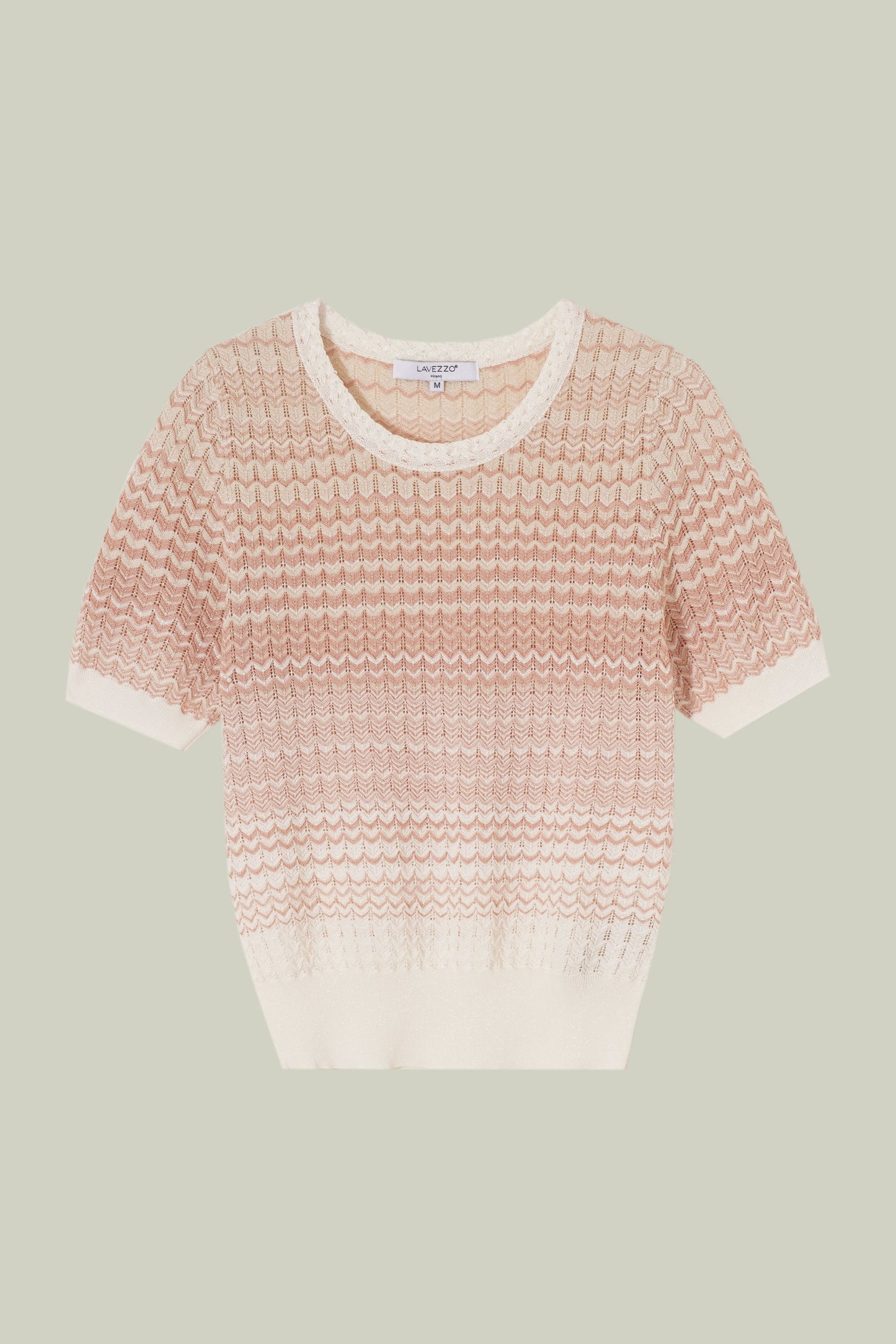 Wavy striped sweater 