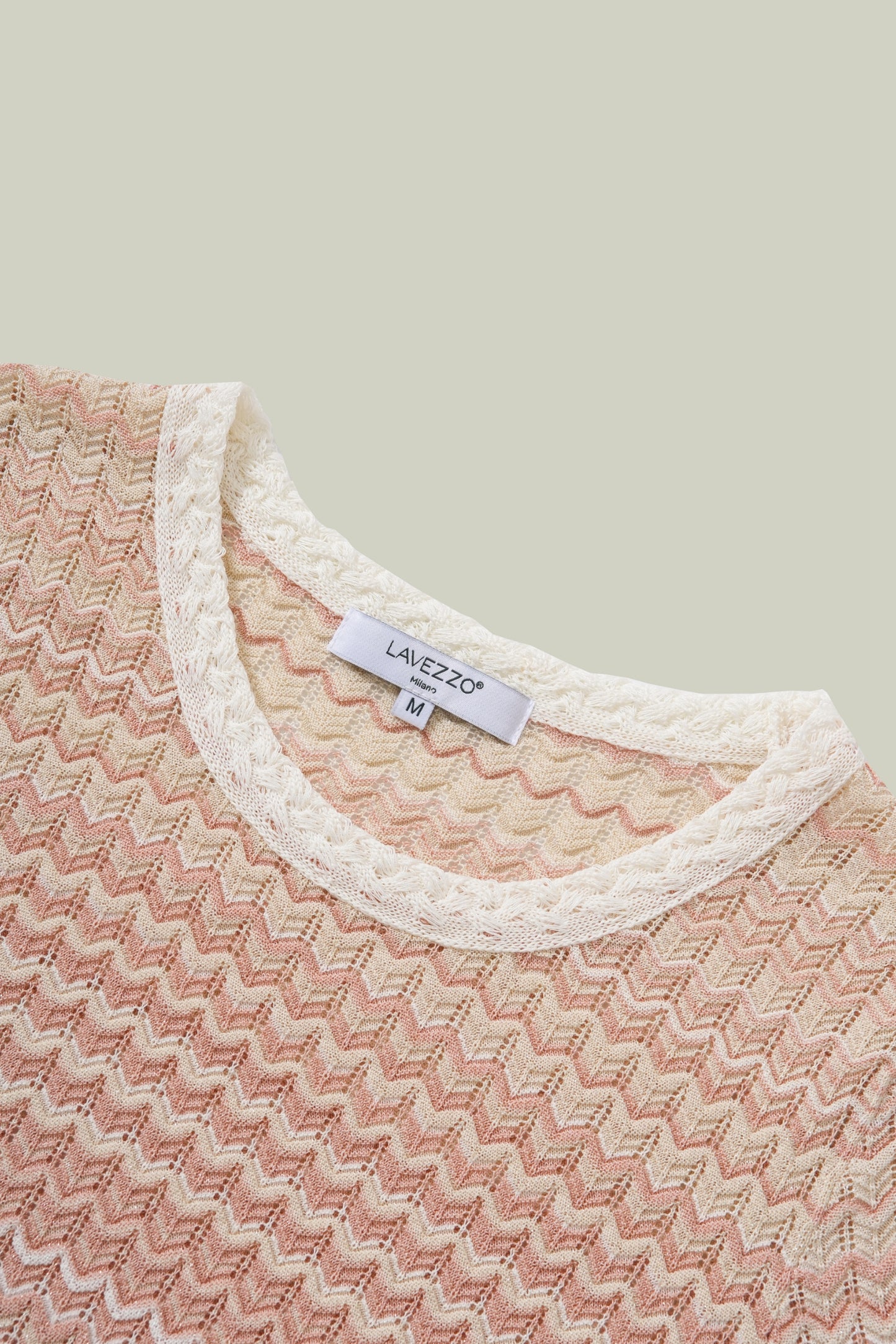 Wavy striped sweater 