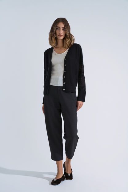 Pantalone classico alla caviglia