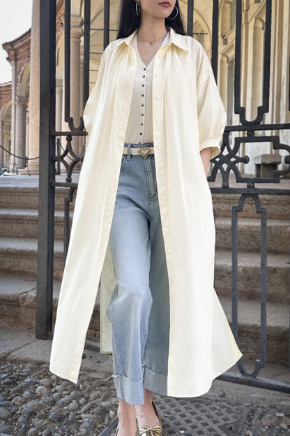 Abito trench beige