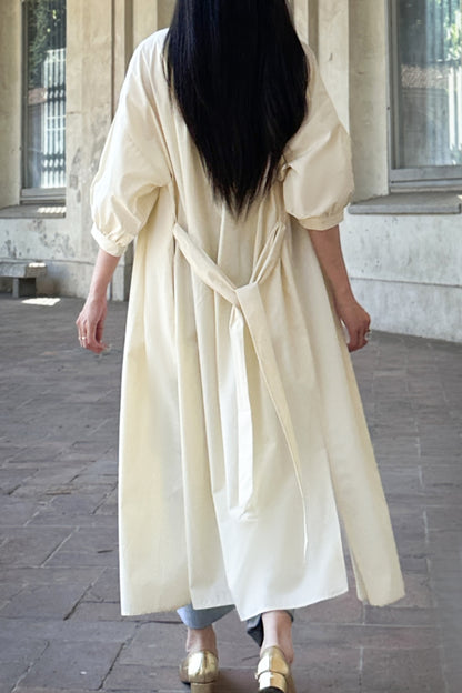 Abito trench beige