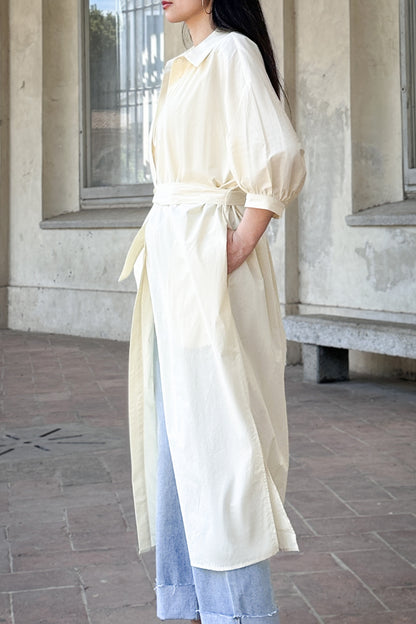 Abito trench beige