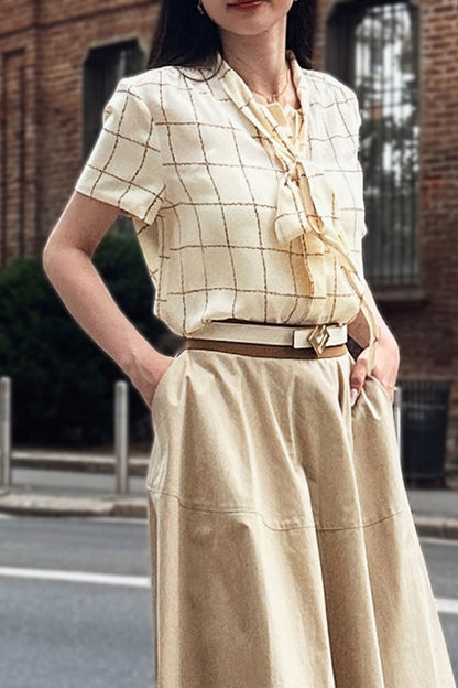 Silk blouse
