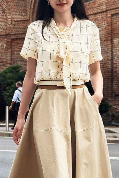 Silk blouse