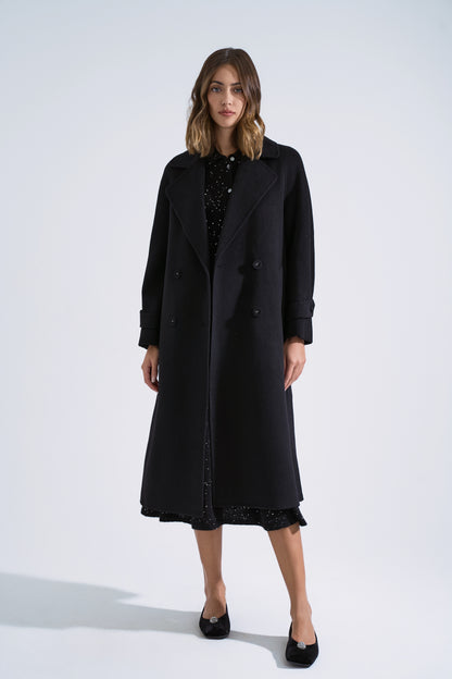 Cappotto misto lana e cashmere