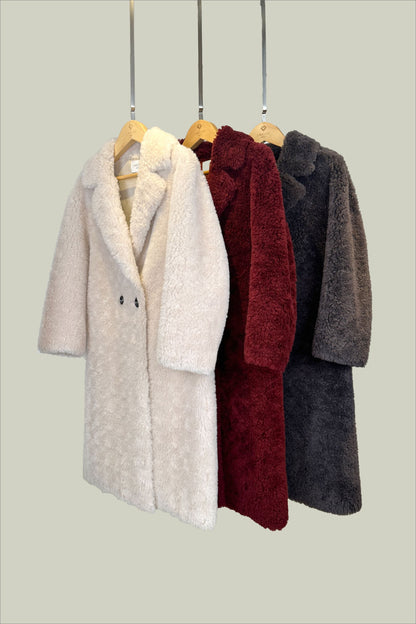 Cappotto lungo lana