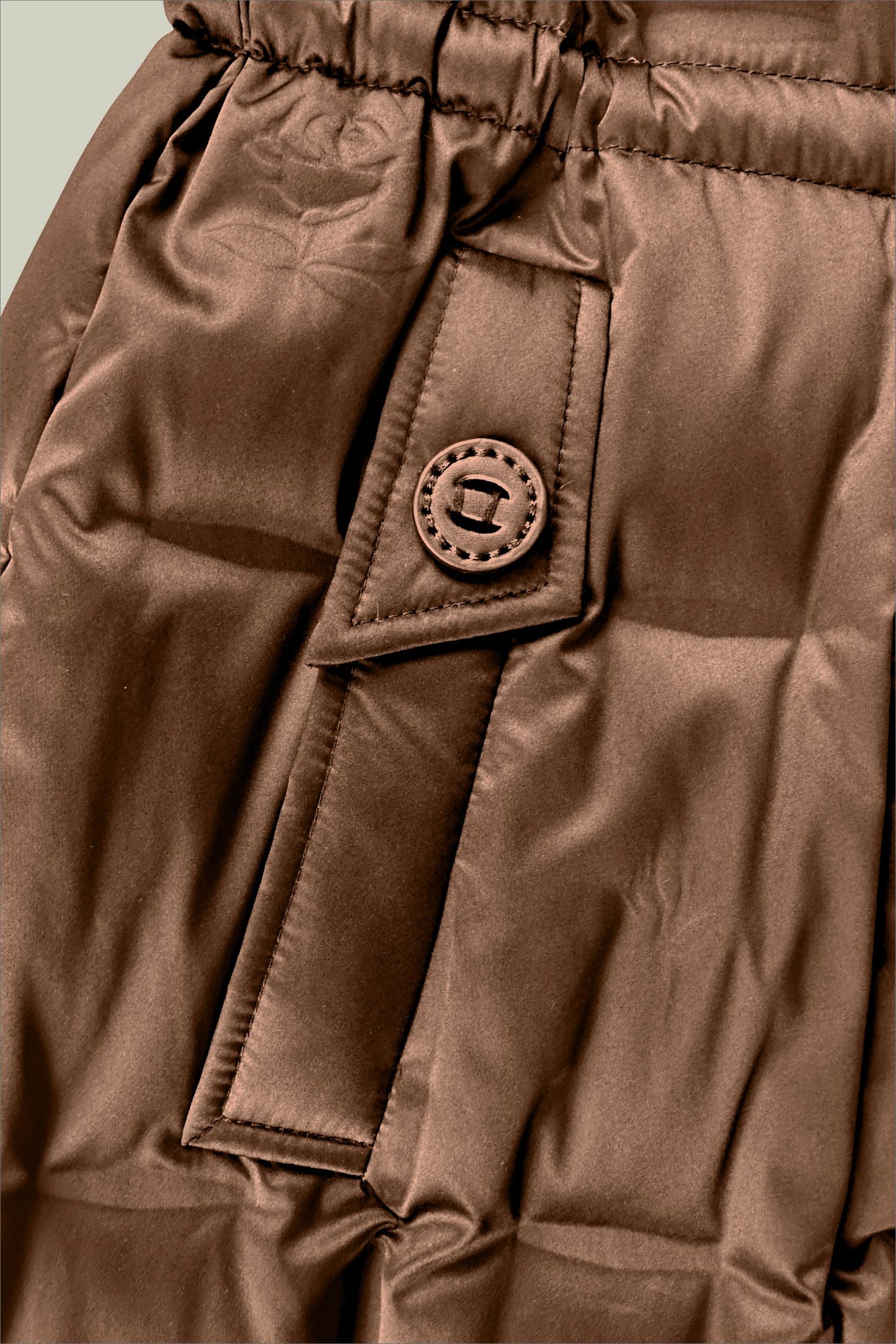 Long down jacket