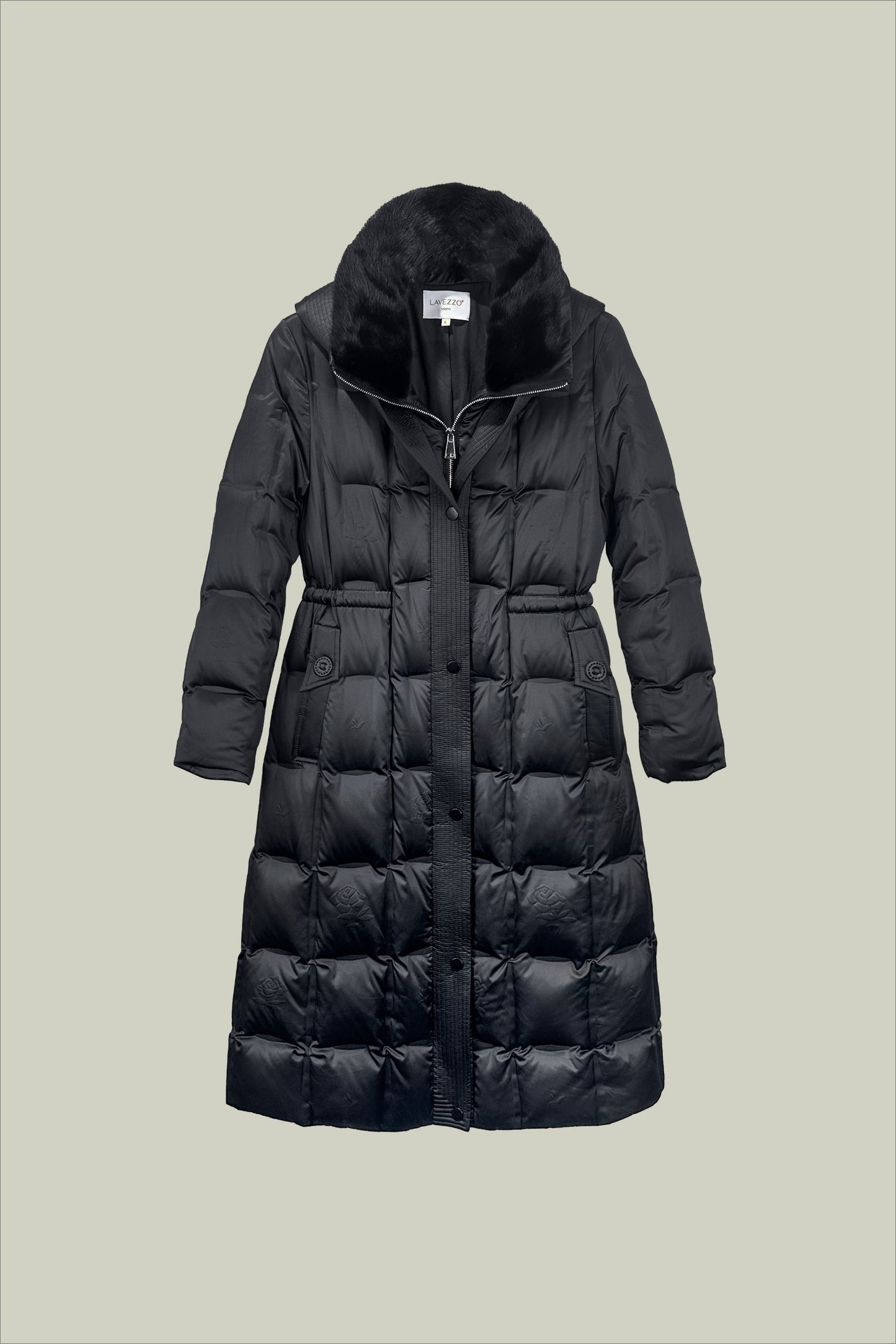 Long down jacket