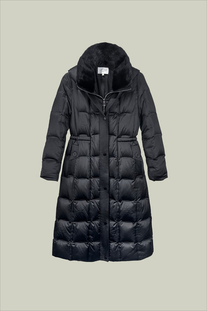 Long down jacket
