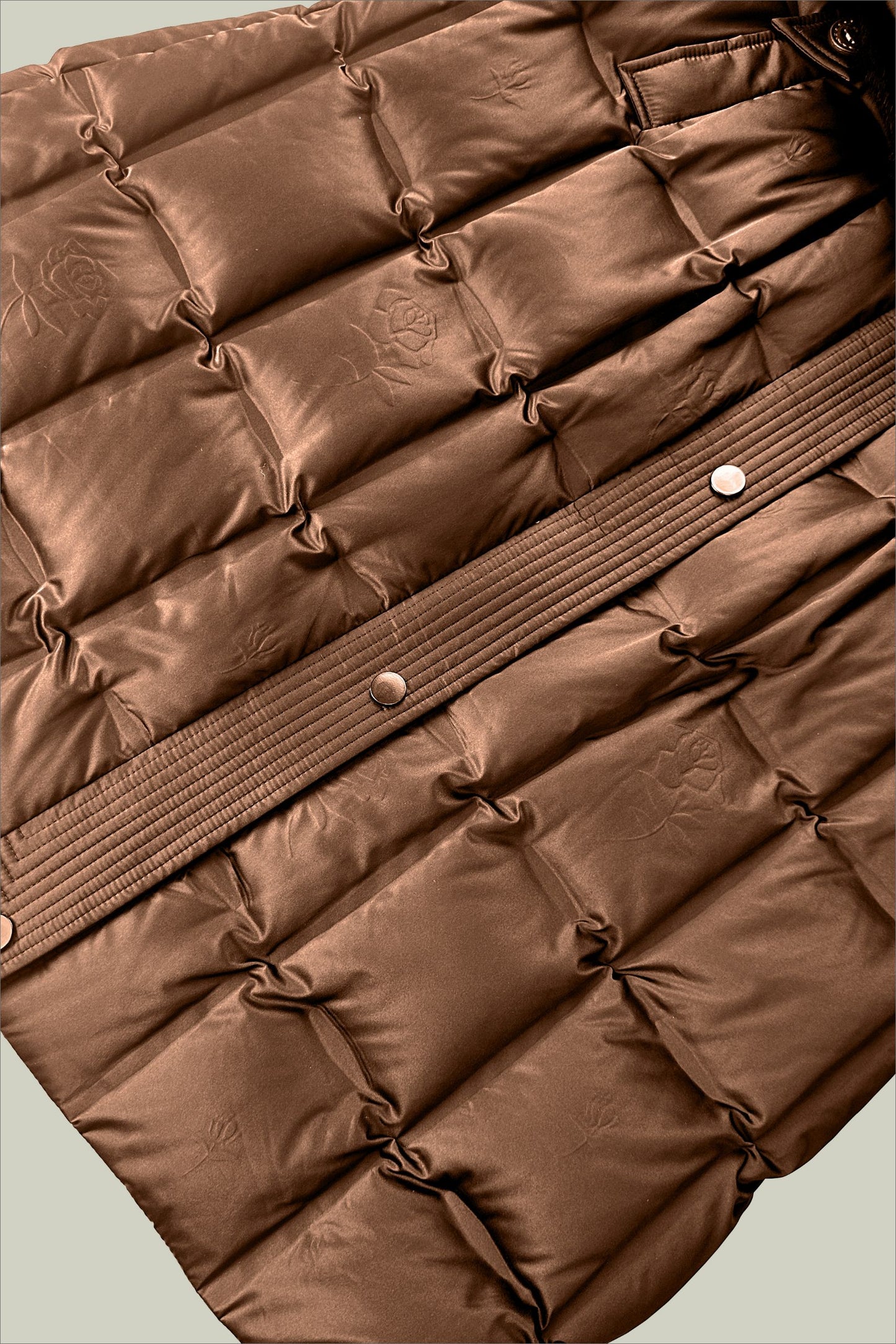 Long down jacket