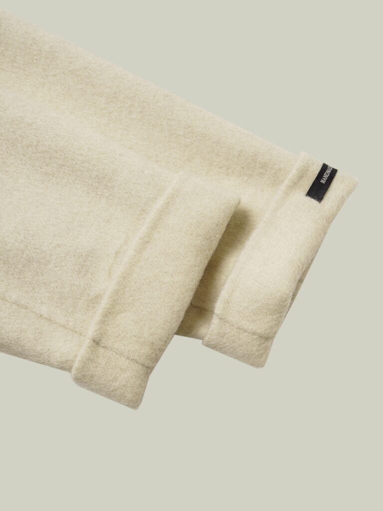 Camel wool blend two-piece coatt