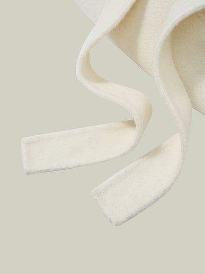  Toscana shearling trim wool-cashmere coat