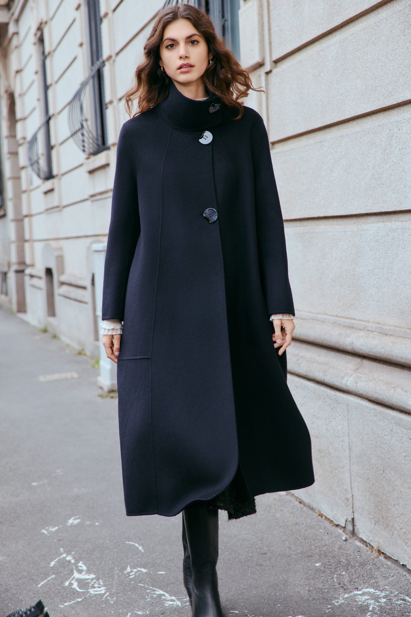 Wool & cashmere coat