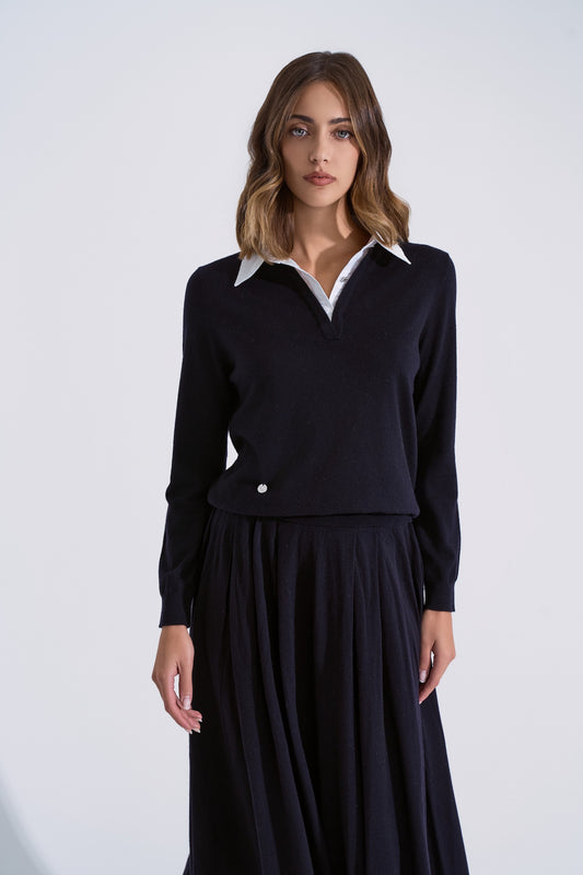 Wool cardigan