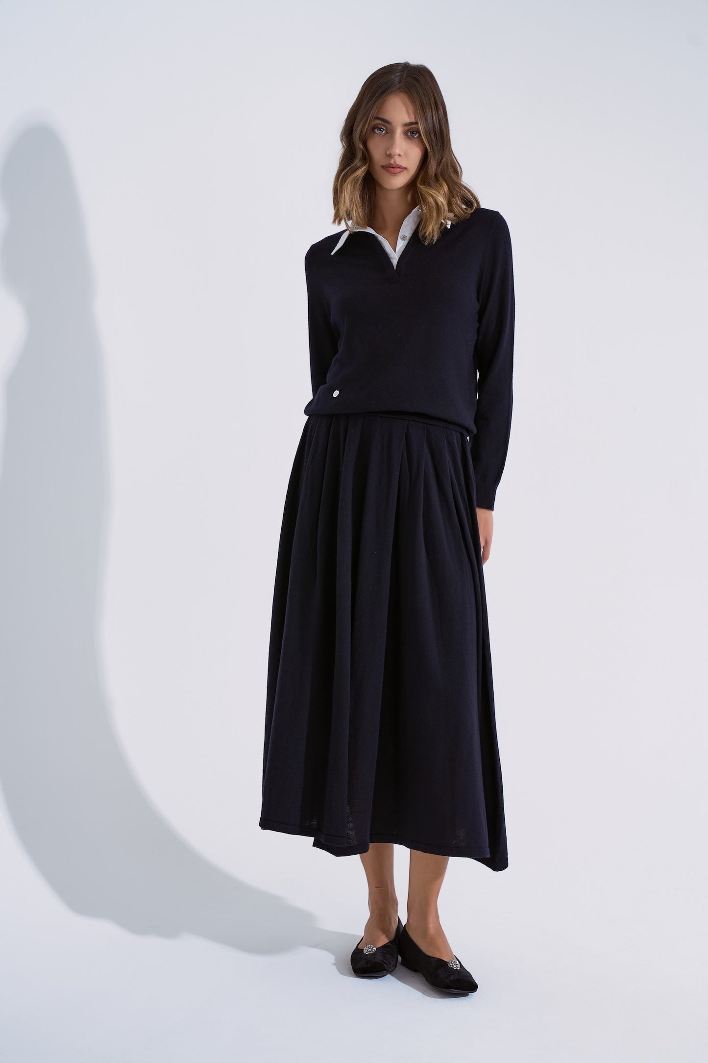 Wool cardigan