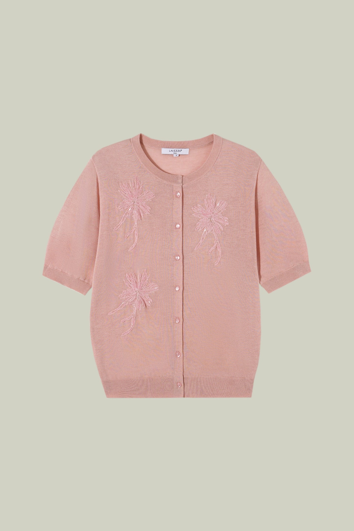Cardigan maniche corte