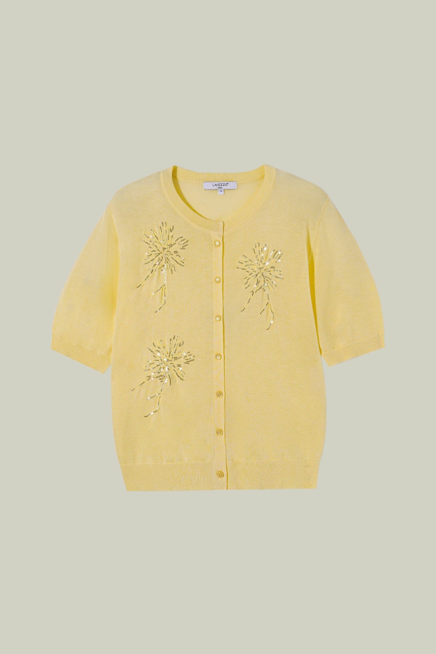 Cardigan maniche corte