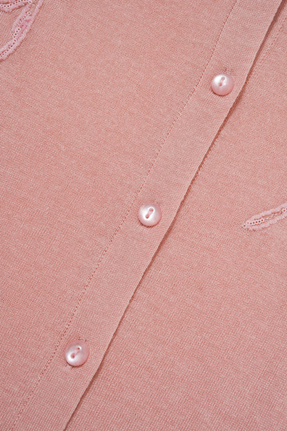 Cardigan maniche corte