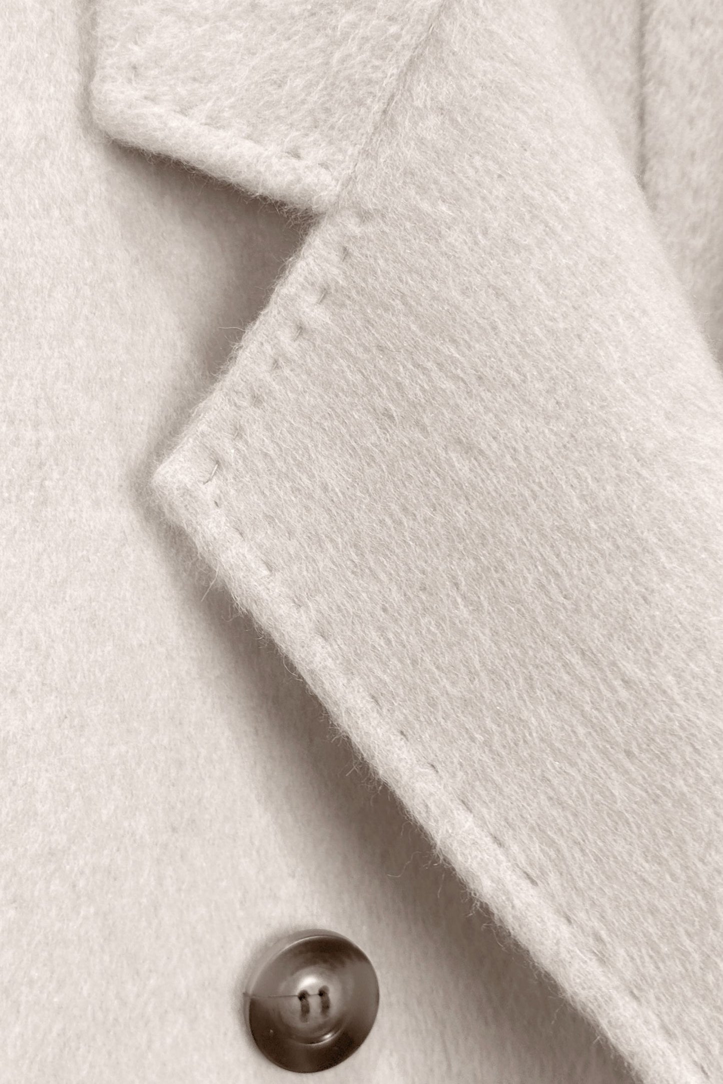 Classic double-breasted wool coat 