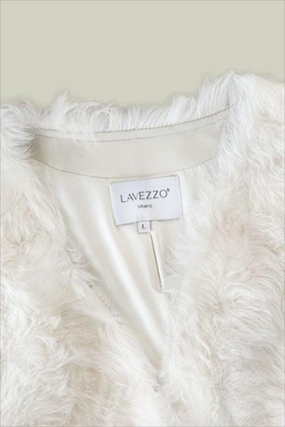 Cappotto in pelo lungo