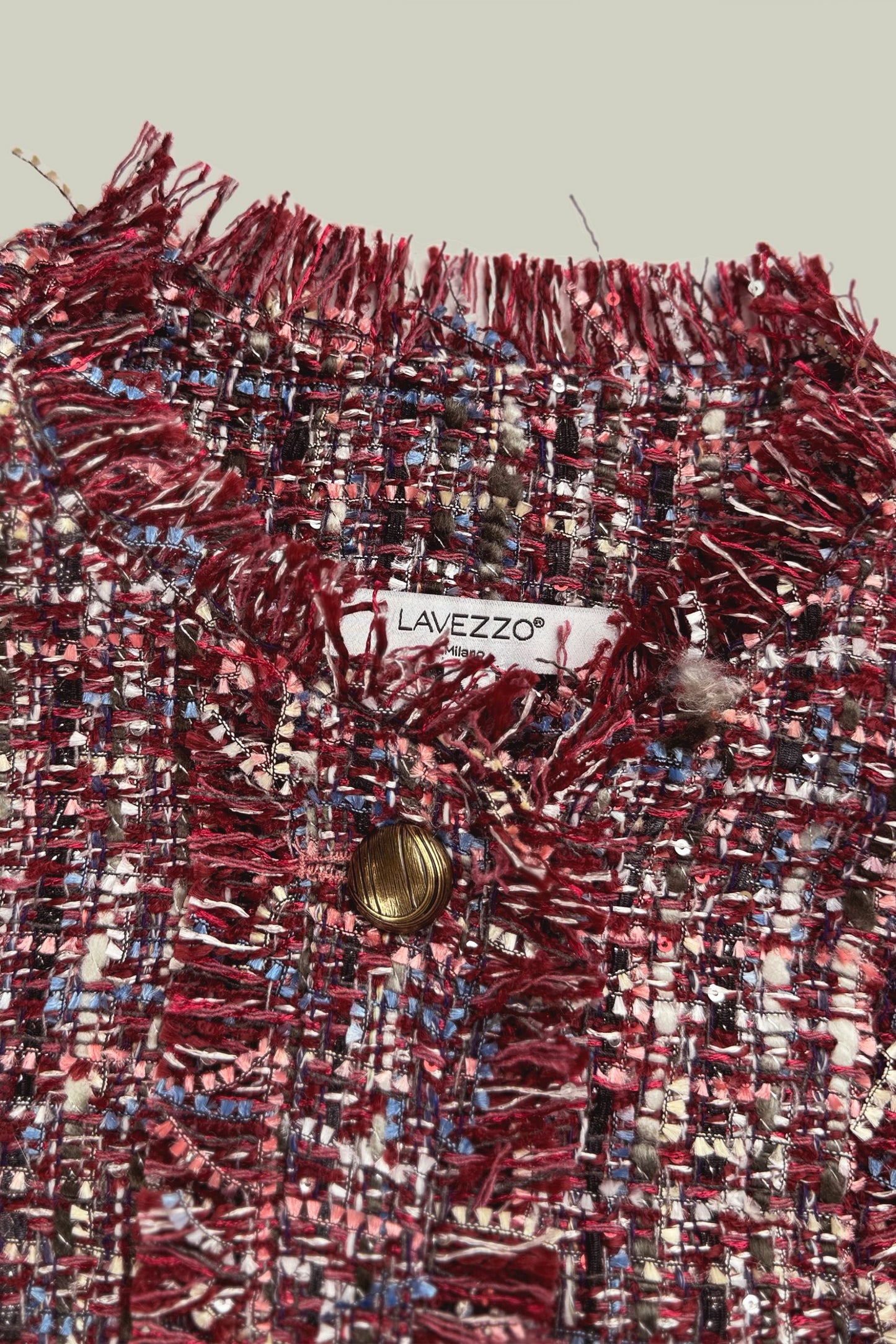 Retrò tweed vest
