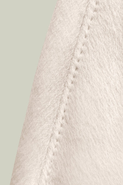 Classic double-breasted wool coat 