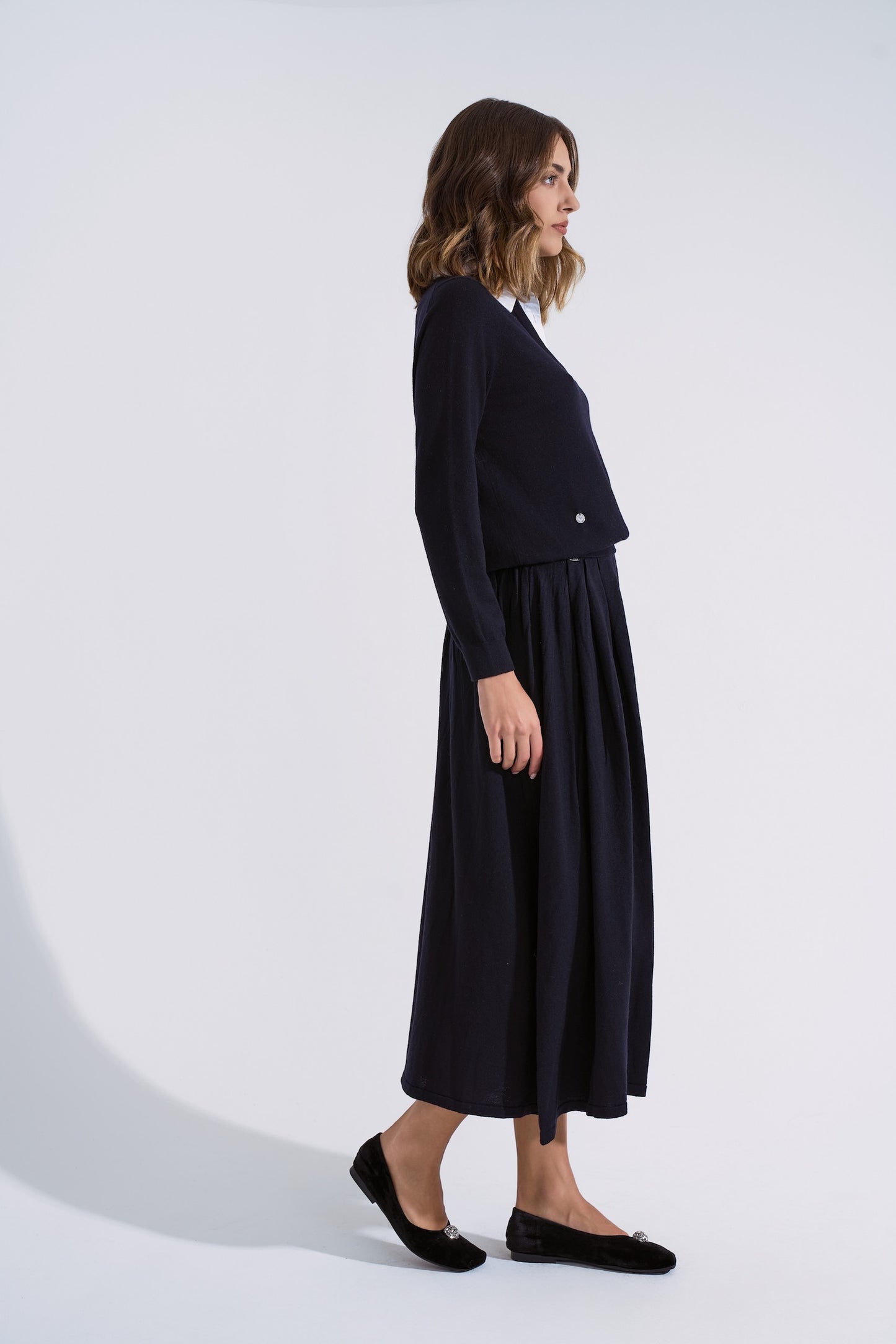 Wool skirt