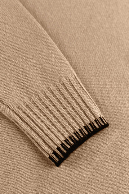 Wool and cashmere sweater
