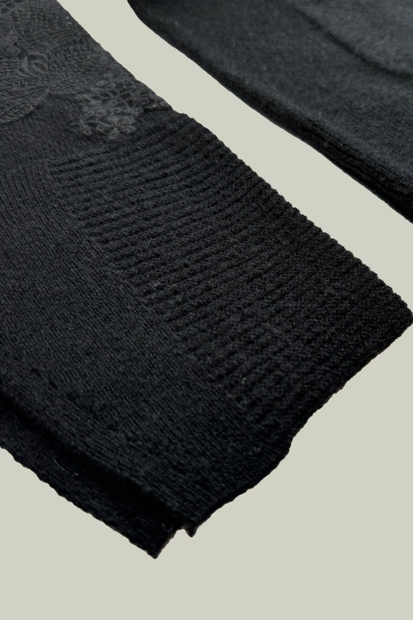 Lace cashmere cardigan