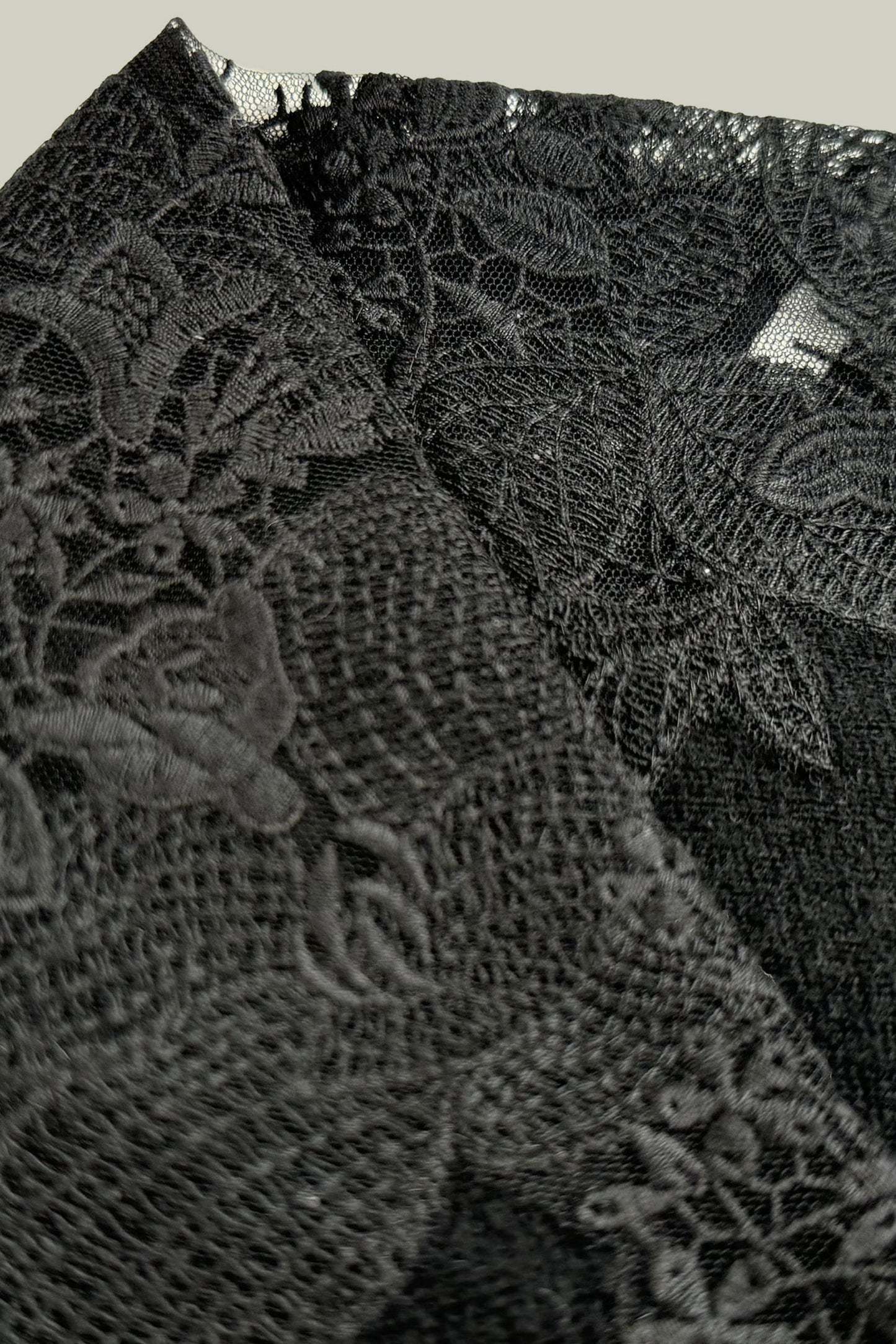 Lace cashmere cardigan