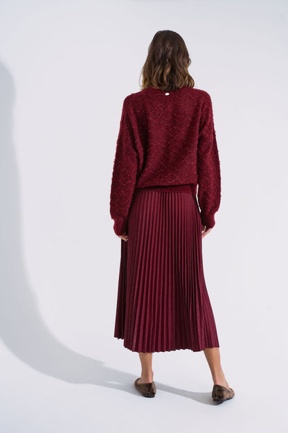 Pleated skirt