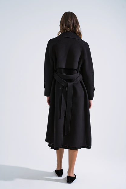 Cappotto misto lana e cashmere
