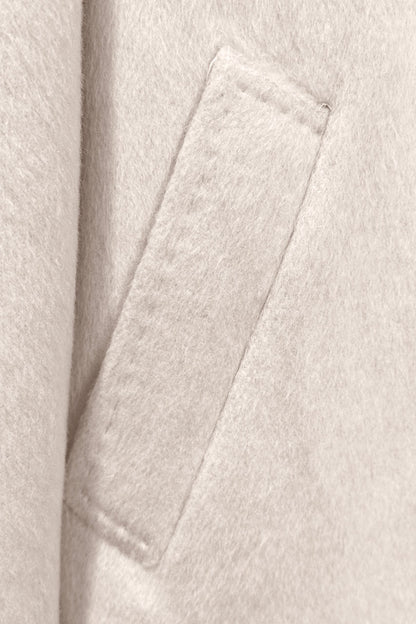 Classic double-breasted wool coat 