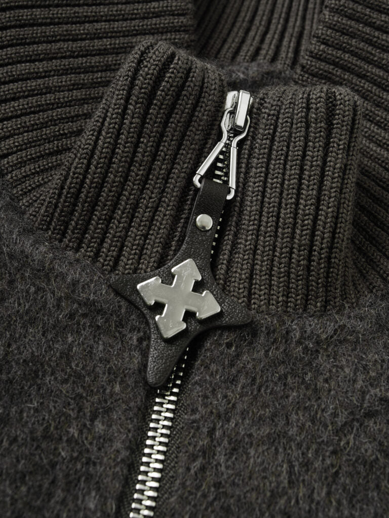  Camel wool blend two-piece coatt - gilet