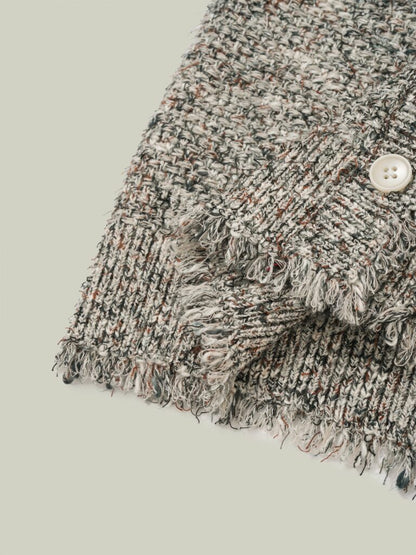 Chanel-style woven Vest