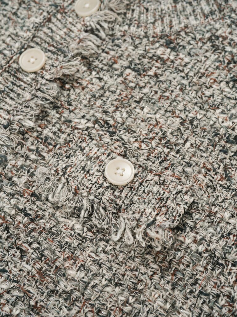 Chanel-style woven Vest