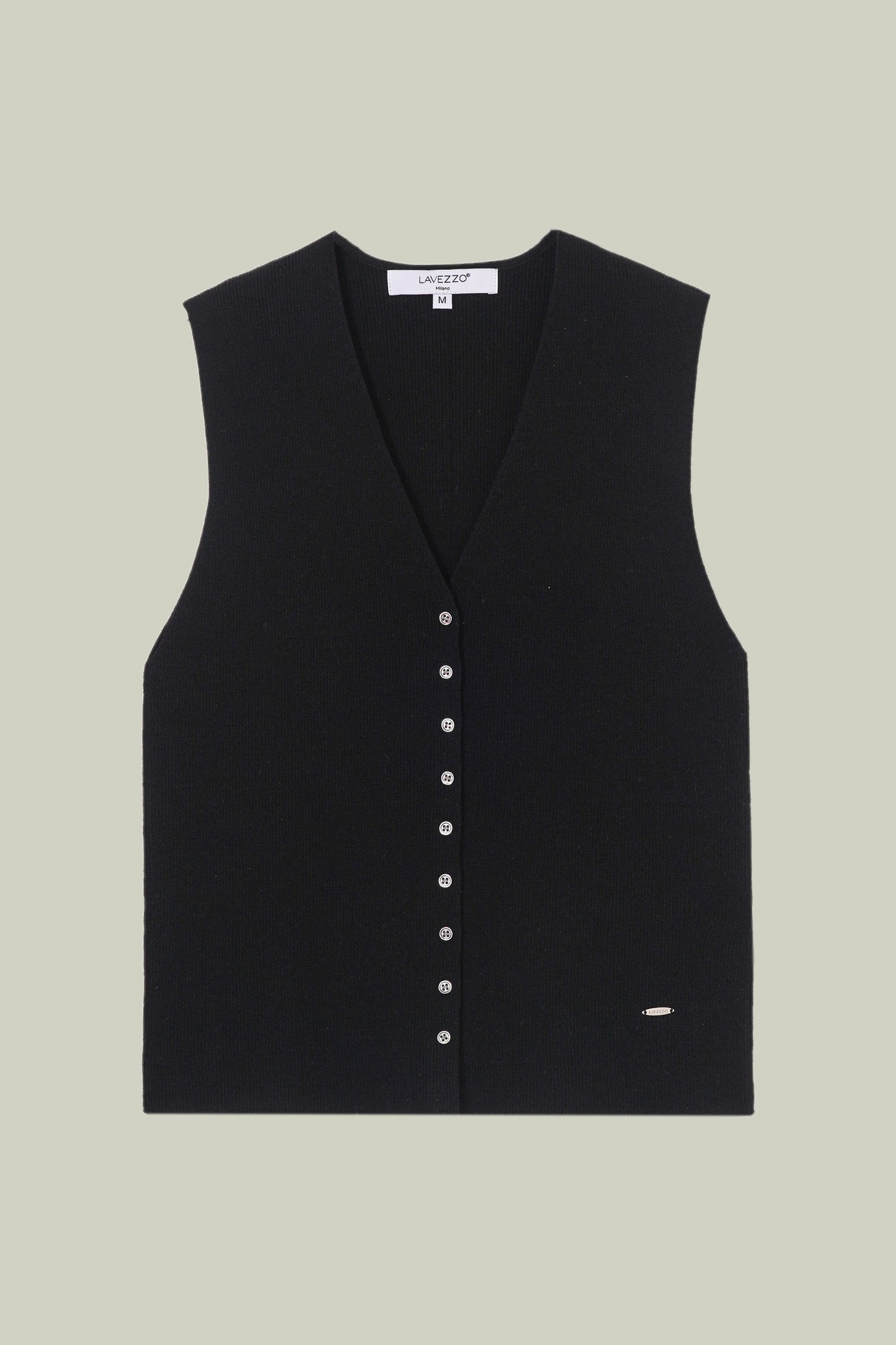 Gilet in maglia di lana