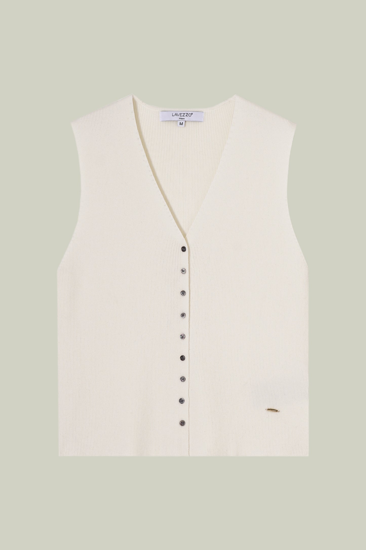 Gilet in maglia di lana