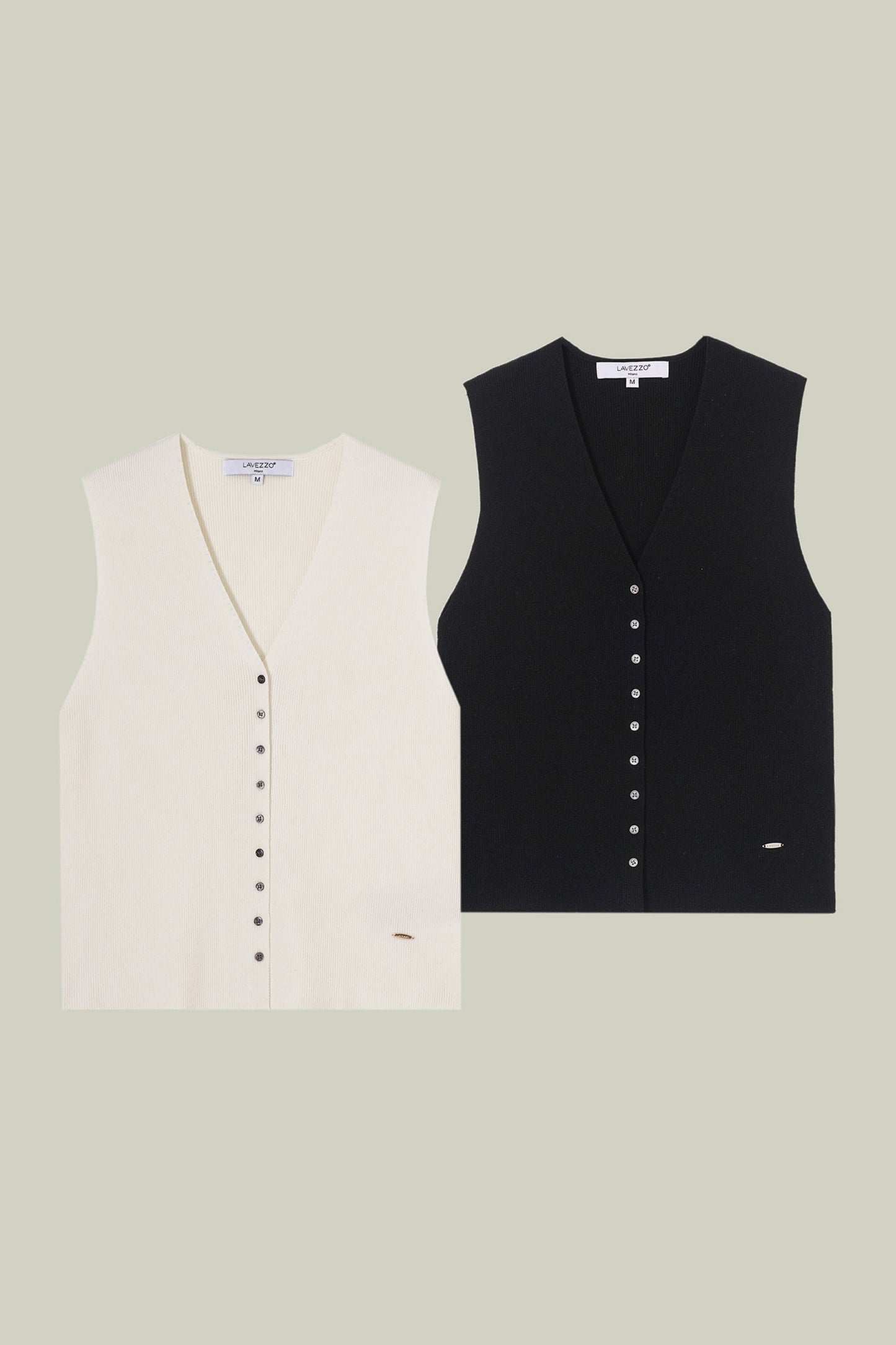 Gilet in maglia di lana