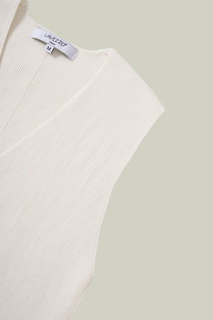 Gilet in maglia di lana