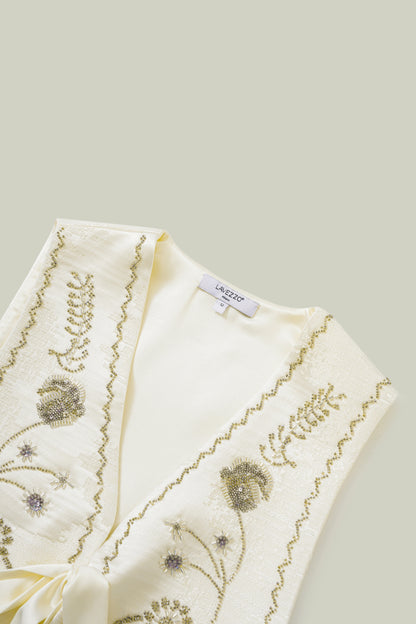 Gilet ricamato