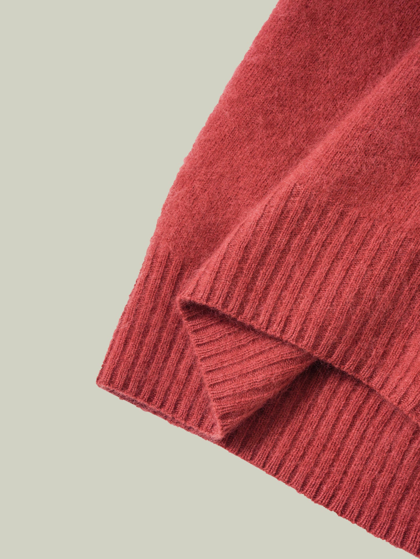 Wool vest with handcrafted details