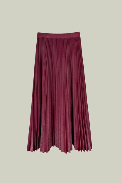 Pleated skirt