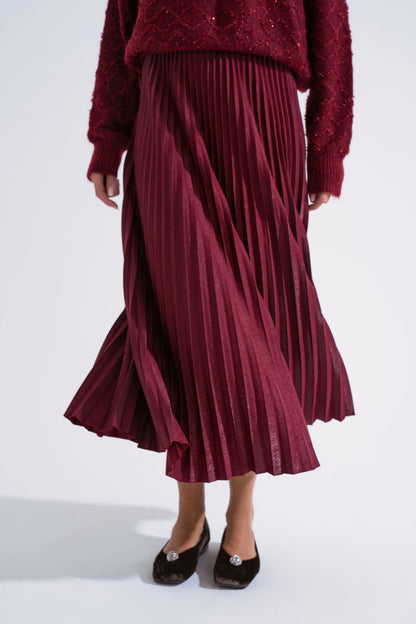 Pleated skirt