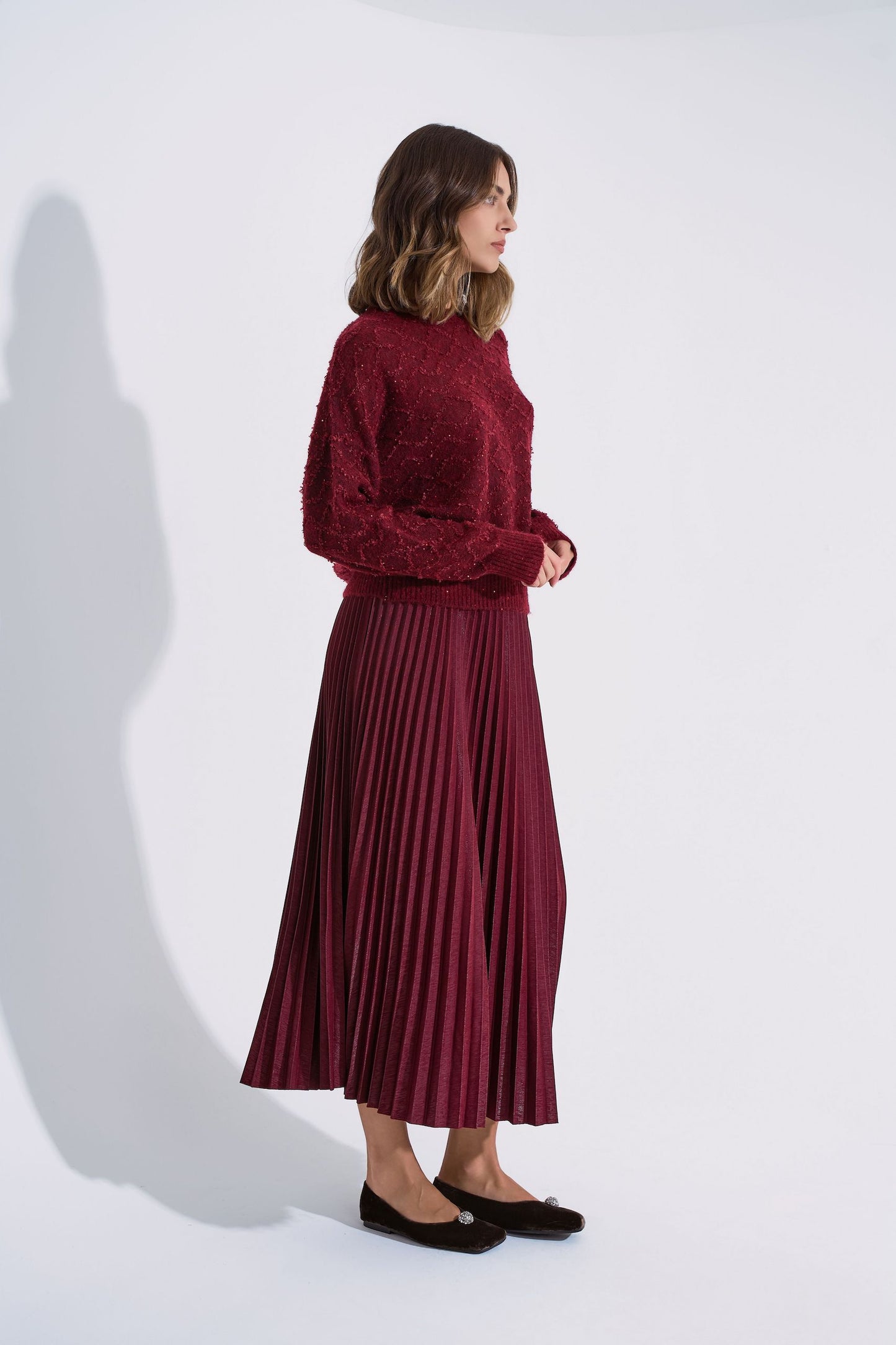 Pleated skirt