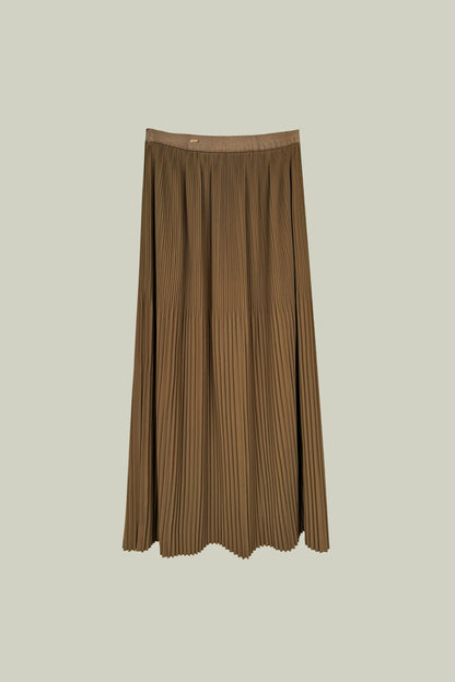 Pleated skirt